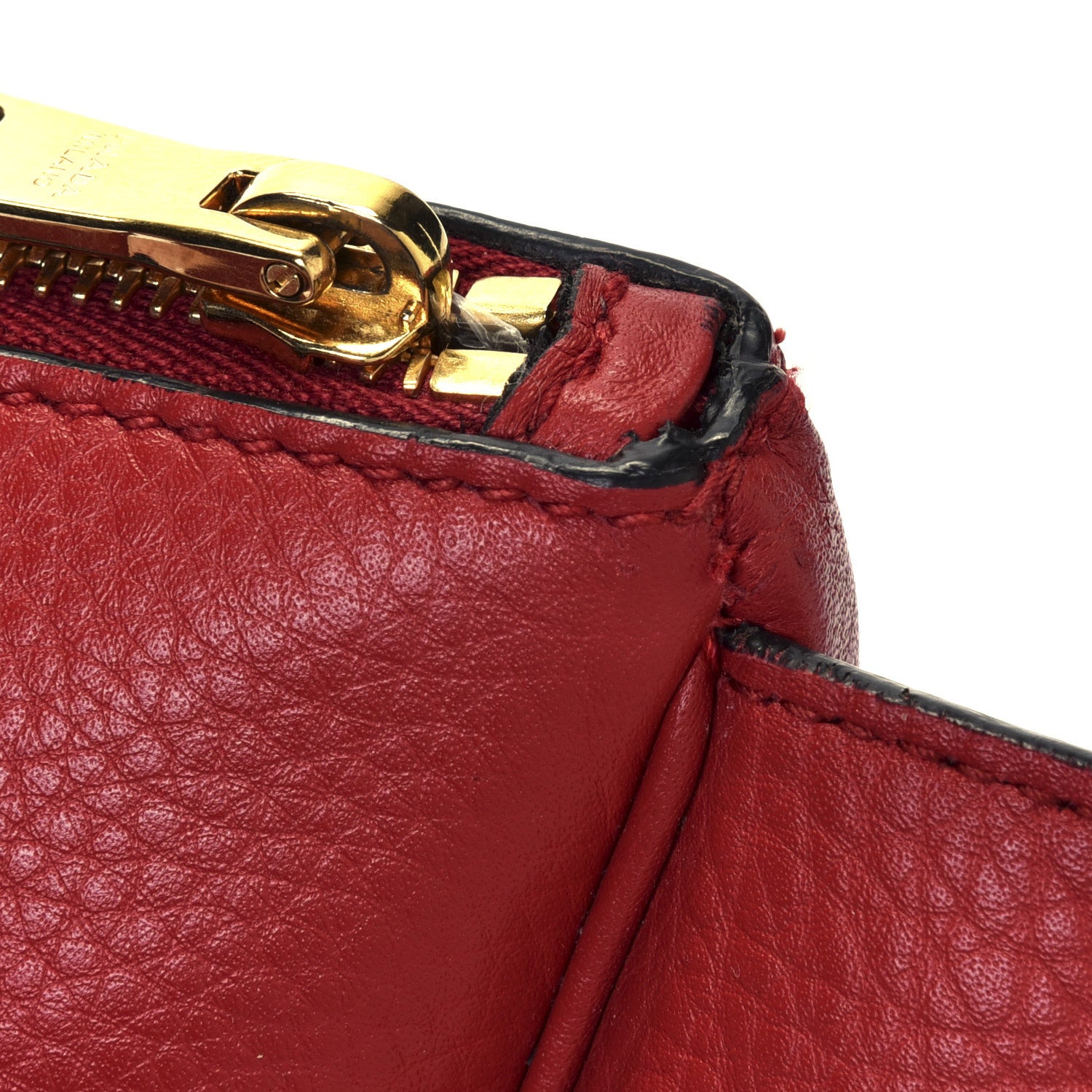 Prada Vitello Daino Small Belt Bag Rosso 20 of 26