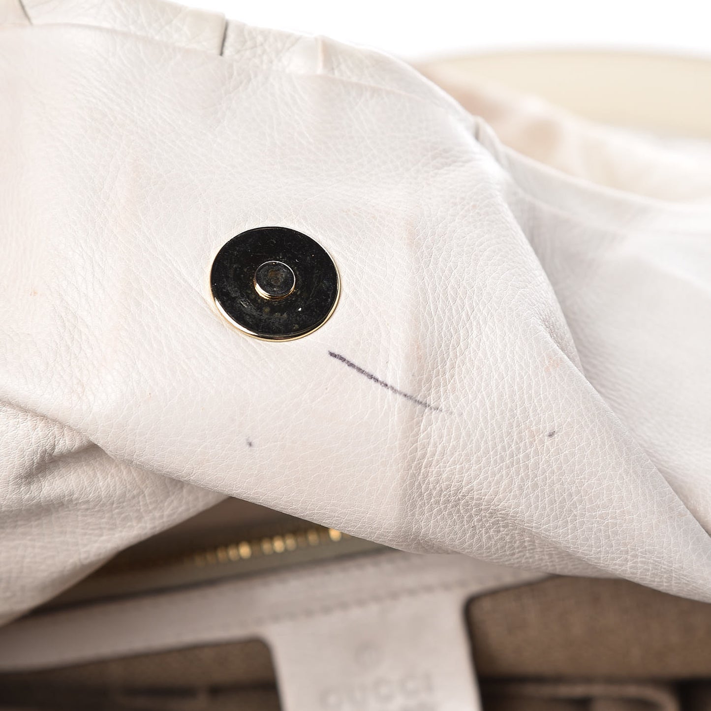 Calfskin Medium Hysteria Top Handle Bag White