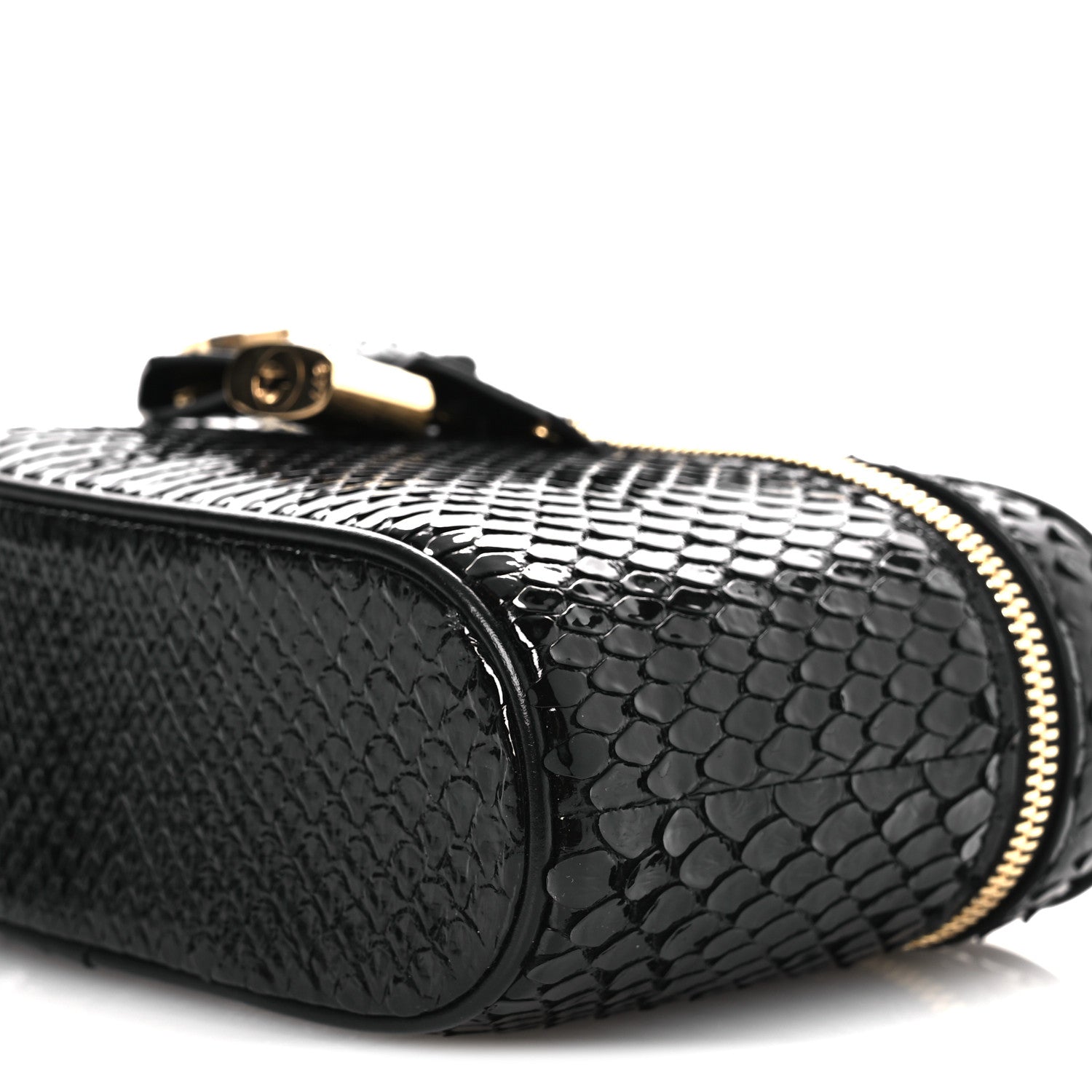 Louis Vuitton Snakeskin Vanity Pouch Black 8 of 8