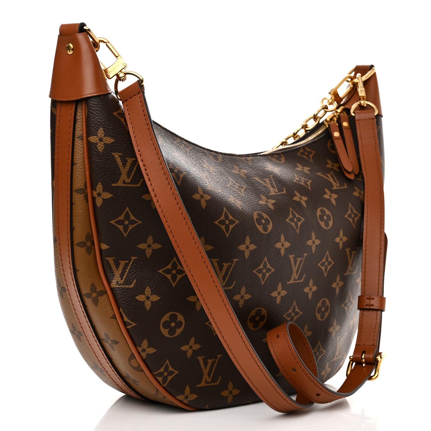 Louis Vuitton Reverse Monogram Loop Hobo 3 of 9