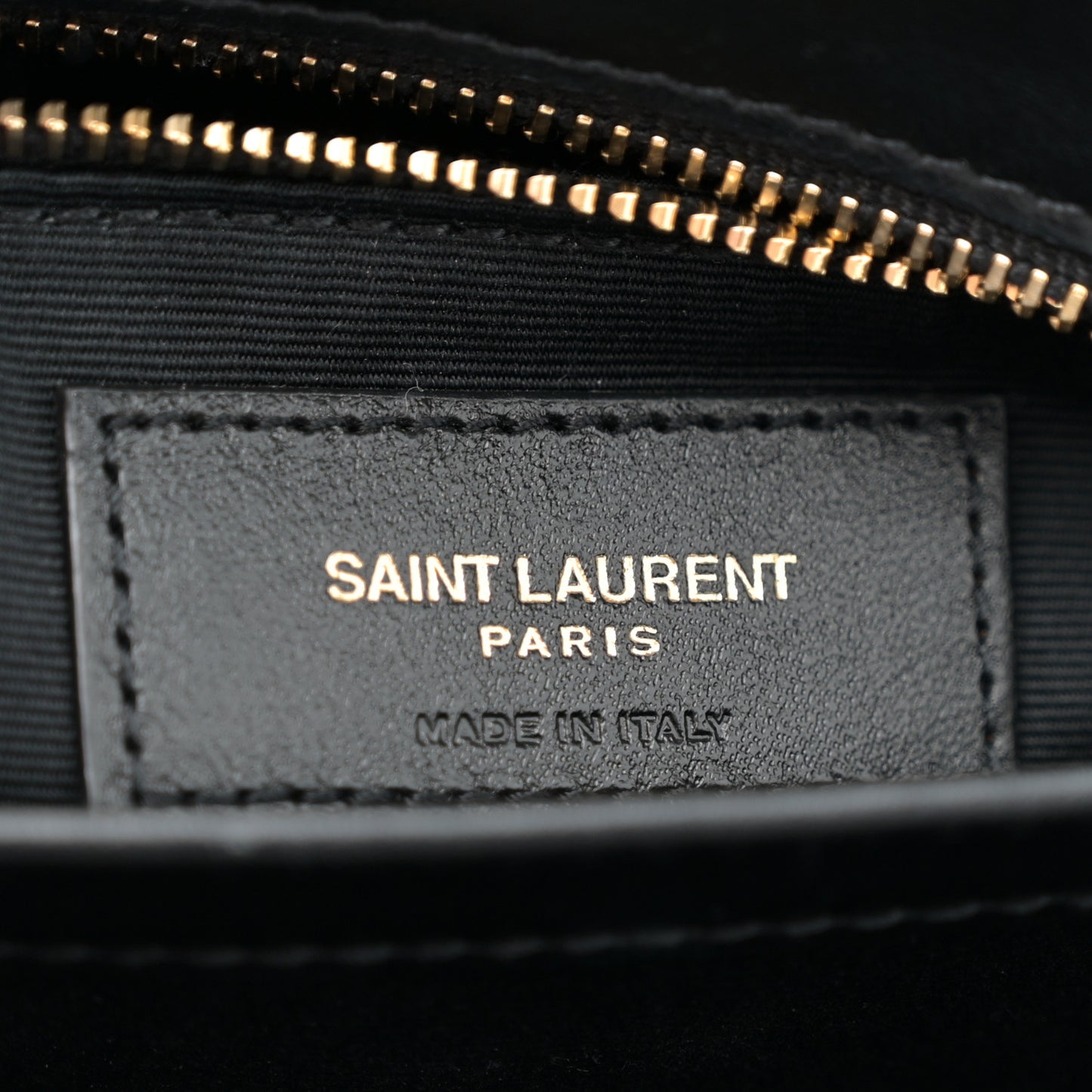 Calfskin Y Quilted Monogram Toy Loulou Crossbody Bag Black
