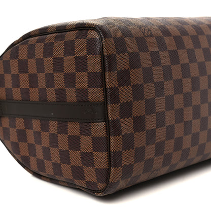 Louis Vuitton Damier Ebene Speedy Bandouliere 30 8 of 10