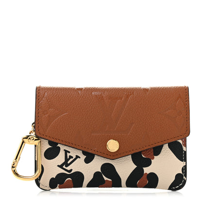 Louis Vuitton Empreinte Monogram Giant Wild At Heart Key Pouch Caramel 1 of 6