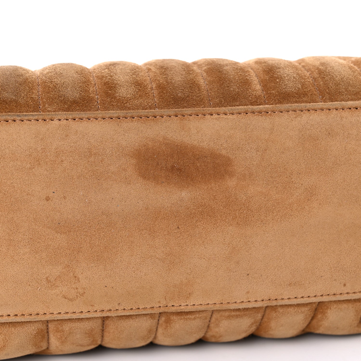 Saint Laurent Suede Y Quilted Monogram Medium Loulou Chain Satchel Cinnamon 17 of 27