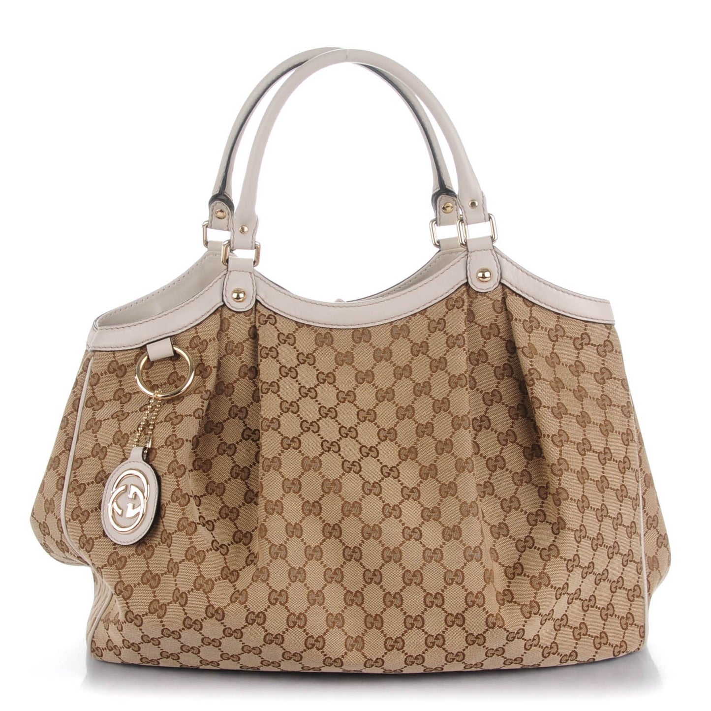 Monogram Large Sukey Tote Off White