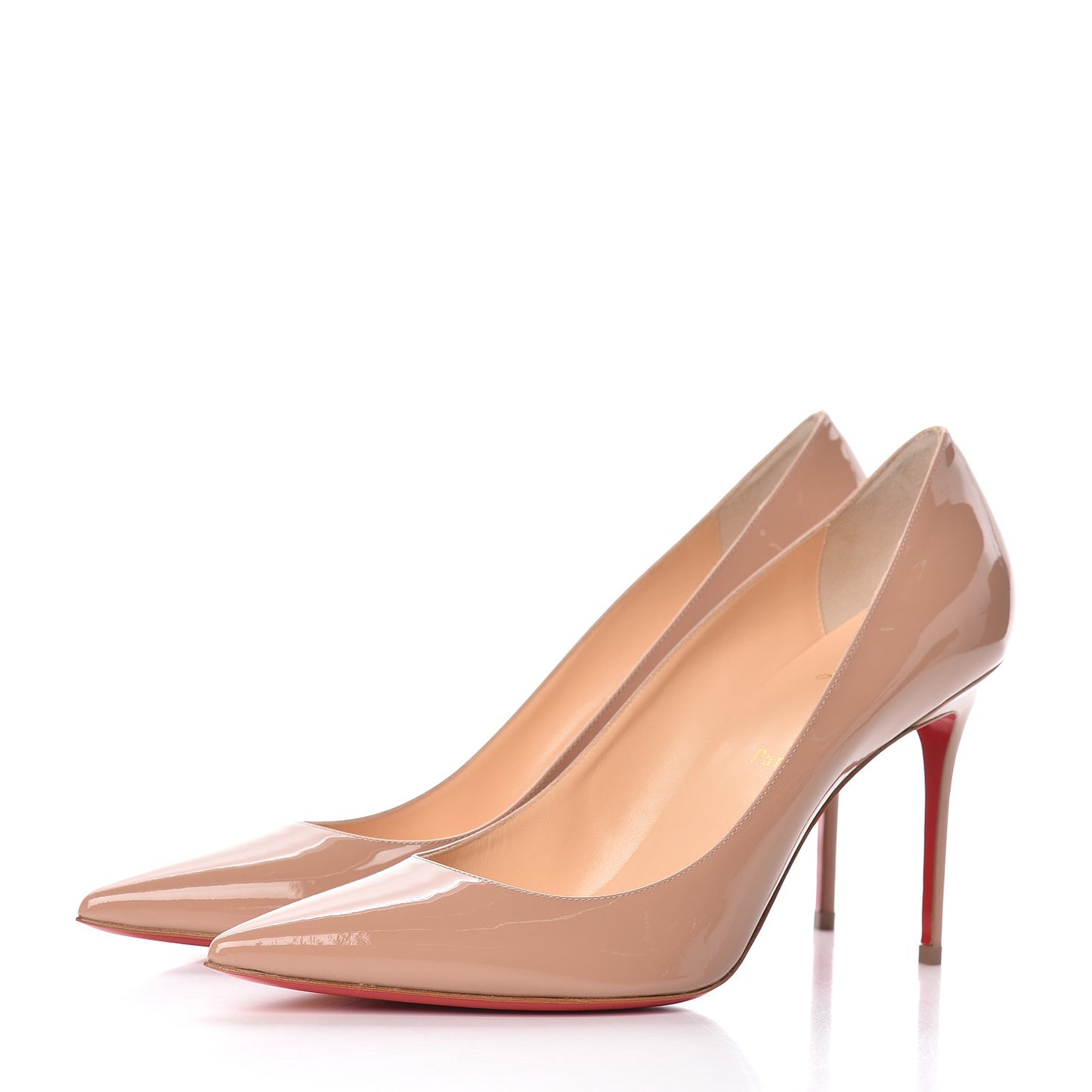 Patent Decollete 554 100 Pumps 42 Nude