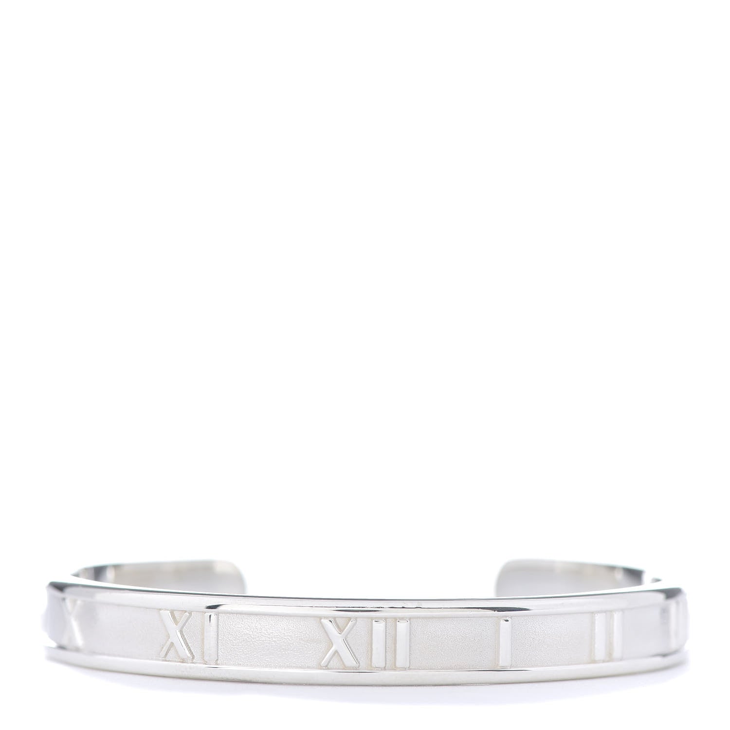Tiffany Sterling Silver Atlas Cuff Bracelet 1 of 5