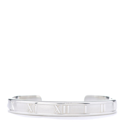 Tiffany Sterling Silver Atlas Cuff Bracelet 1 of 5