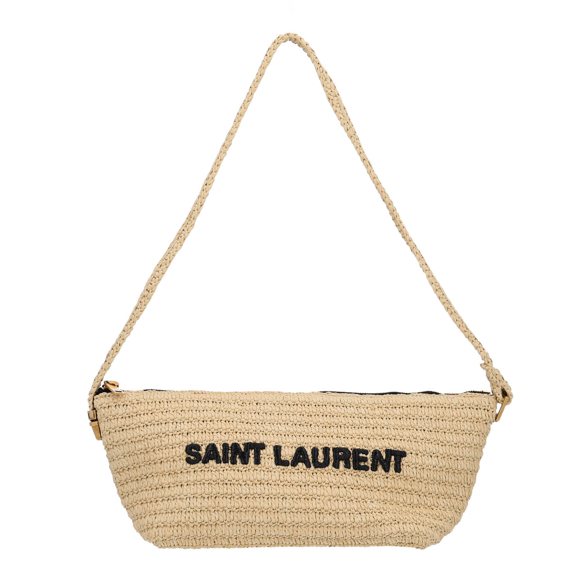 Saint Laurent Raffia Le Crossbody Naturel 1 of 10