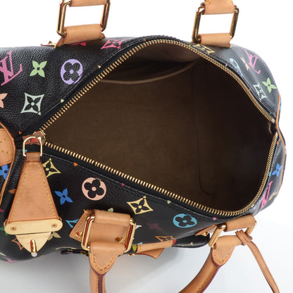 Louis Vuitton Monogram Multicolor Speedy 30 Black 10 of 14