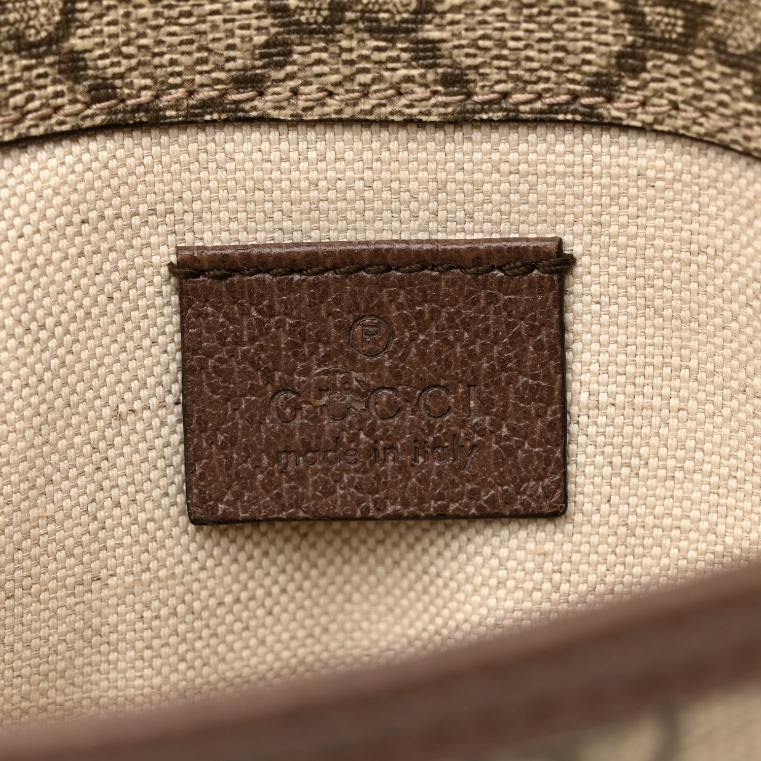 Gucci GG Supreme Monogram Neo Vintage Web Belt Bag Brown 6 of 12