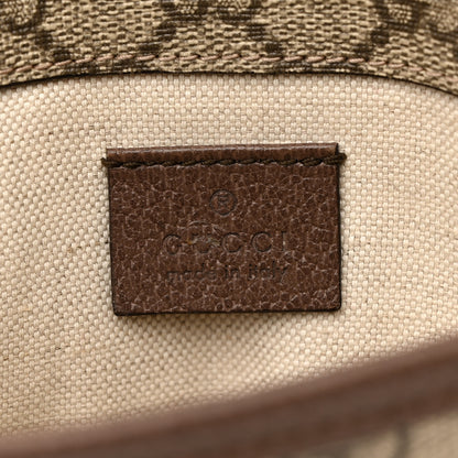 Gucci GG Supreme Monogram Neo Vintage Web Belt Bag Brown 6 of 12