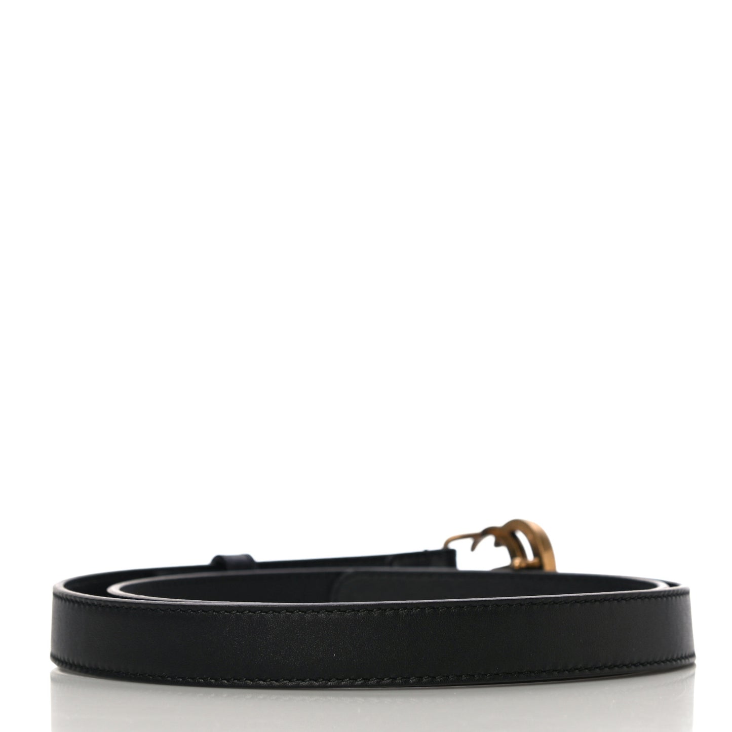 Calfskin Double G 20mm Belt 85 34 Black