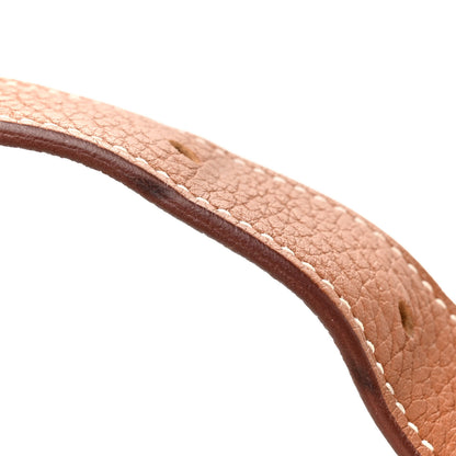 Hermes Taurillon Clemence Jypsiere 28 Gold 14 of 15