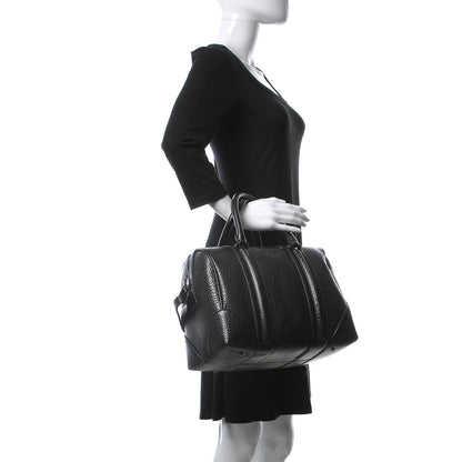 Givenchy Glazed Pebbled Calfskin Medium Lucrezia Black 3 of 11