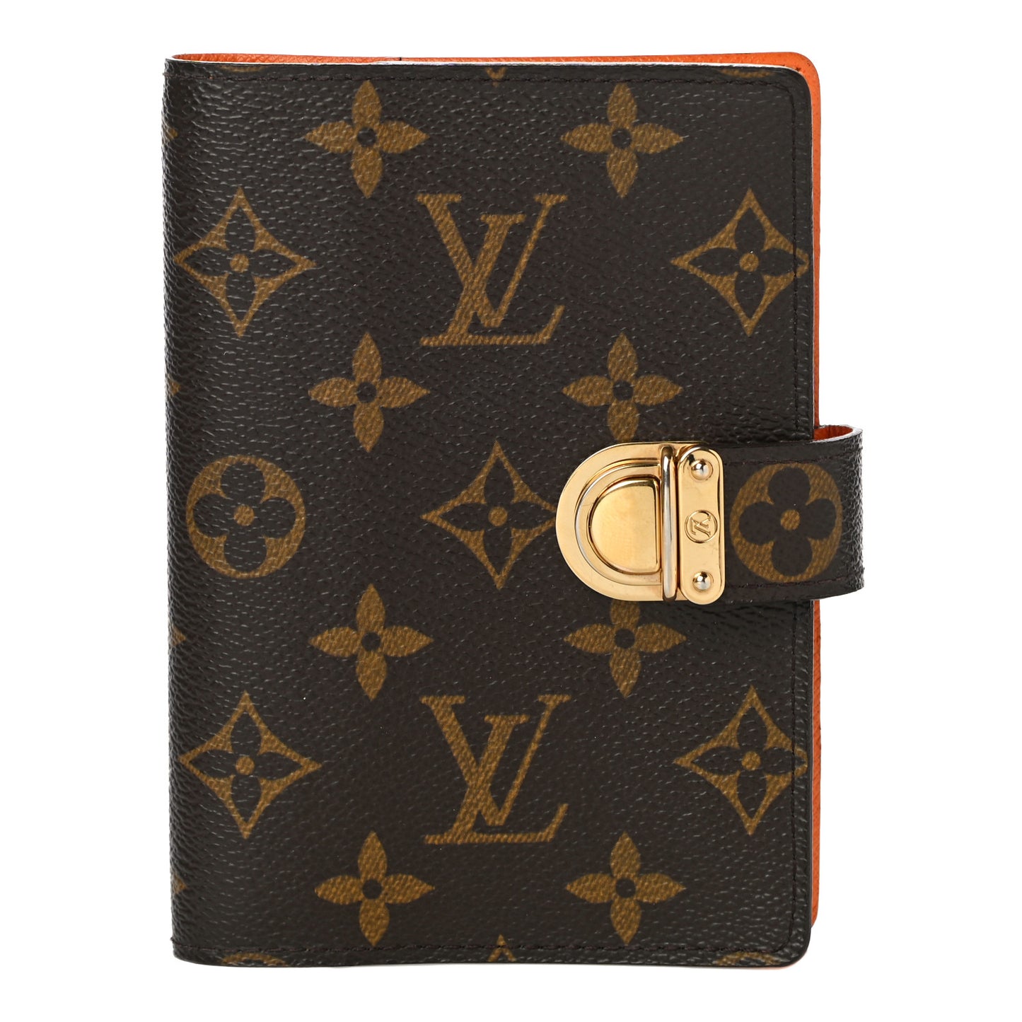 Monogram Koala Small Ring Agenda PM Orange