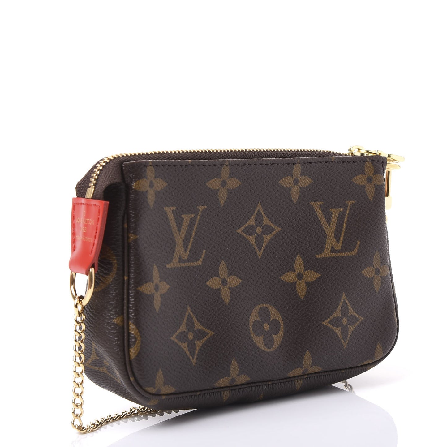 Monogram 2020 Christmas Animation Bumper Cars Mini Pochette Accessories Coquelicot