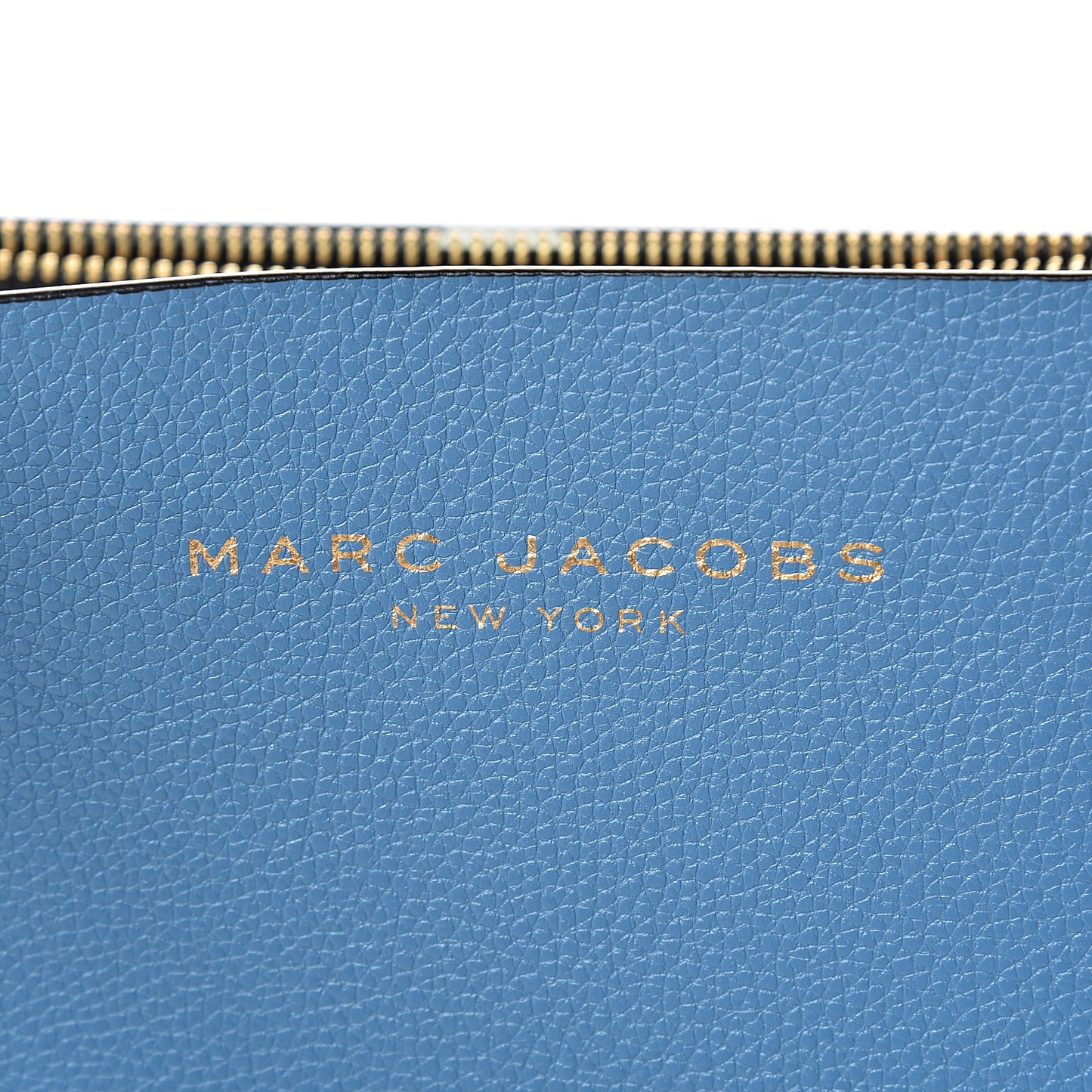 Grained Calfskin Grind Shopper Tote Mali Blue