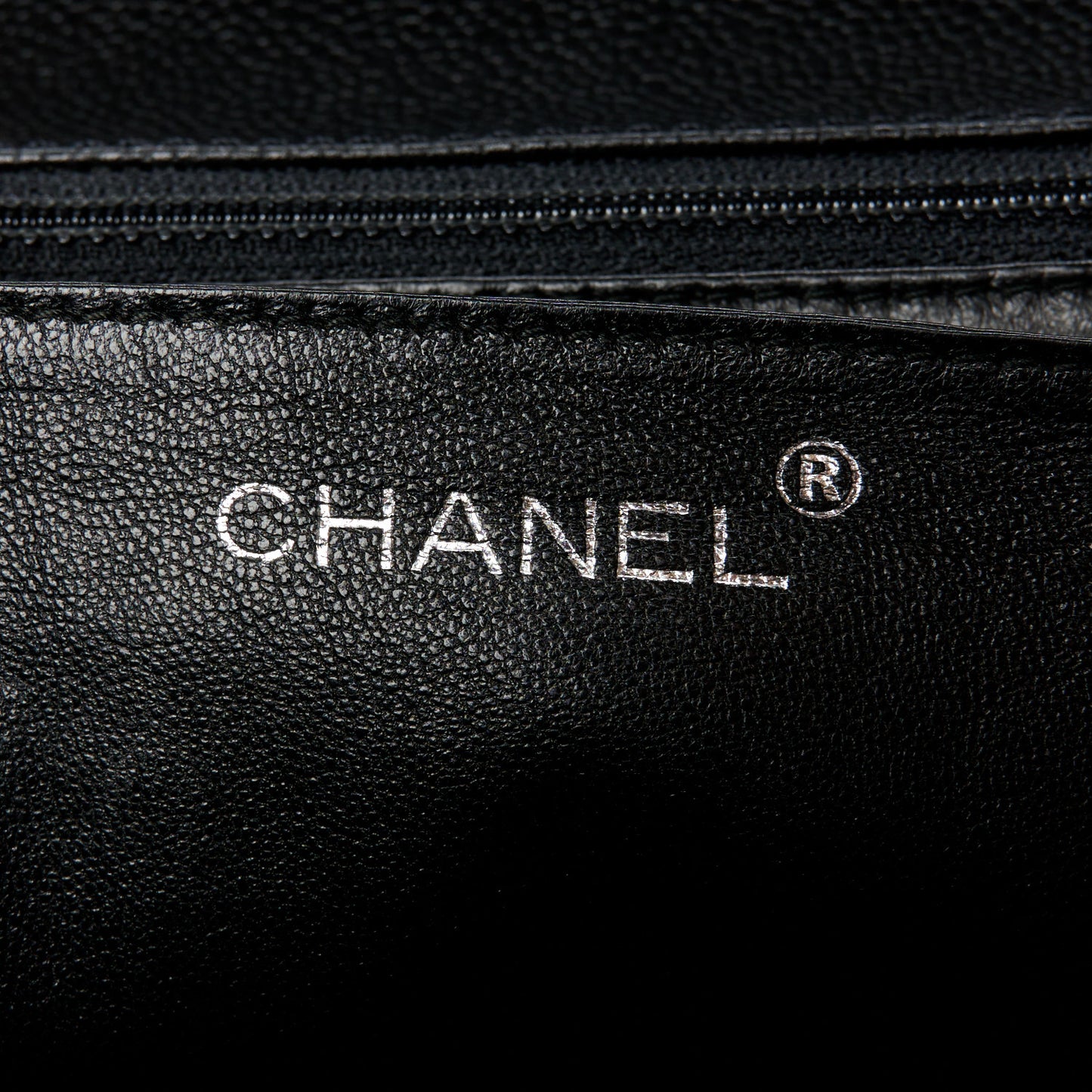 Caviar Quilted Jumbo Kelly Flap Black