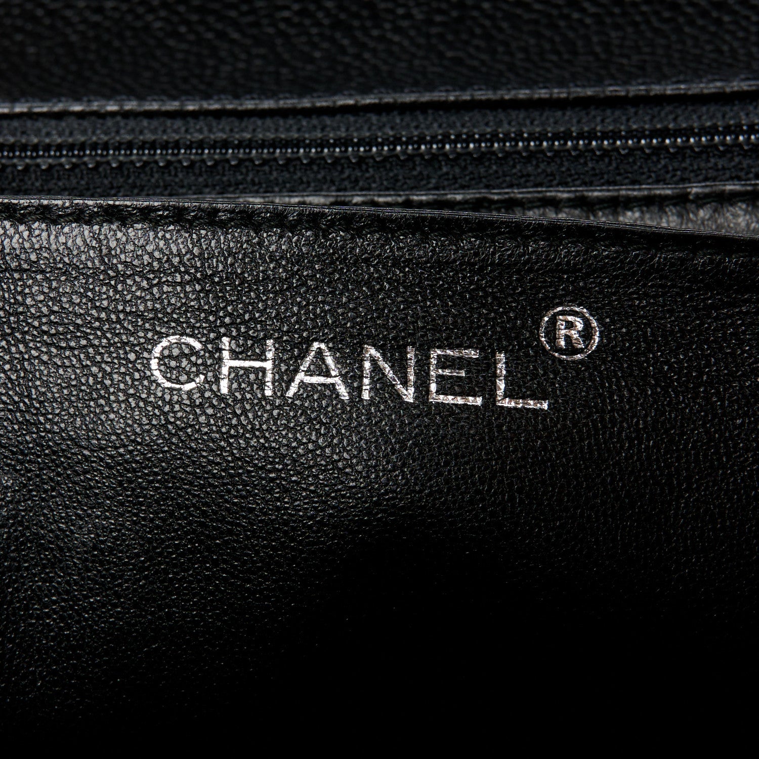 Chanel Caviar Quilted Jumbo Kelly Flap Black 7 of 12