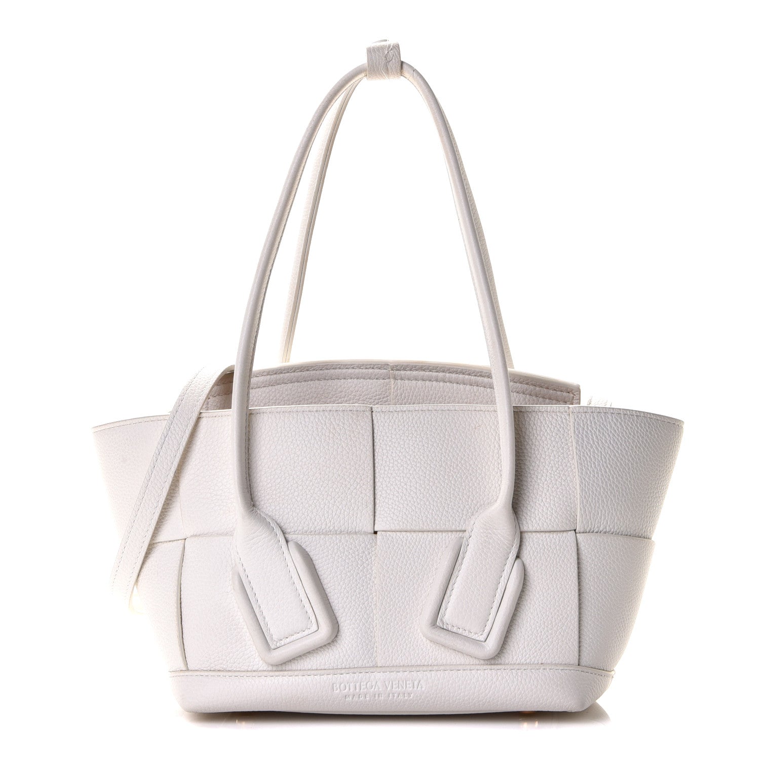 Bottega Veneta Grained Calfskin Maxi Intrecciato Arco 29 Plaster 1 of 10
