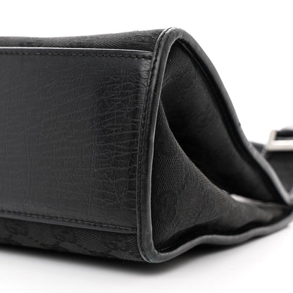 Gucci Monogram Jackie Shoulder Bag Black 10 of 11