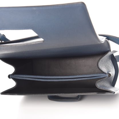 Loewe Grained Calfskin Medium Barcelona Shoulder Bag Indigo 5 of 10