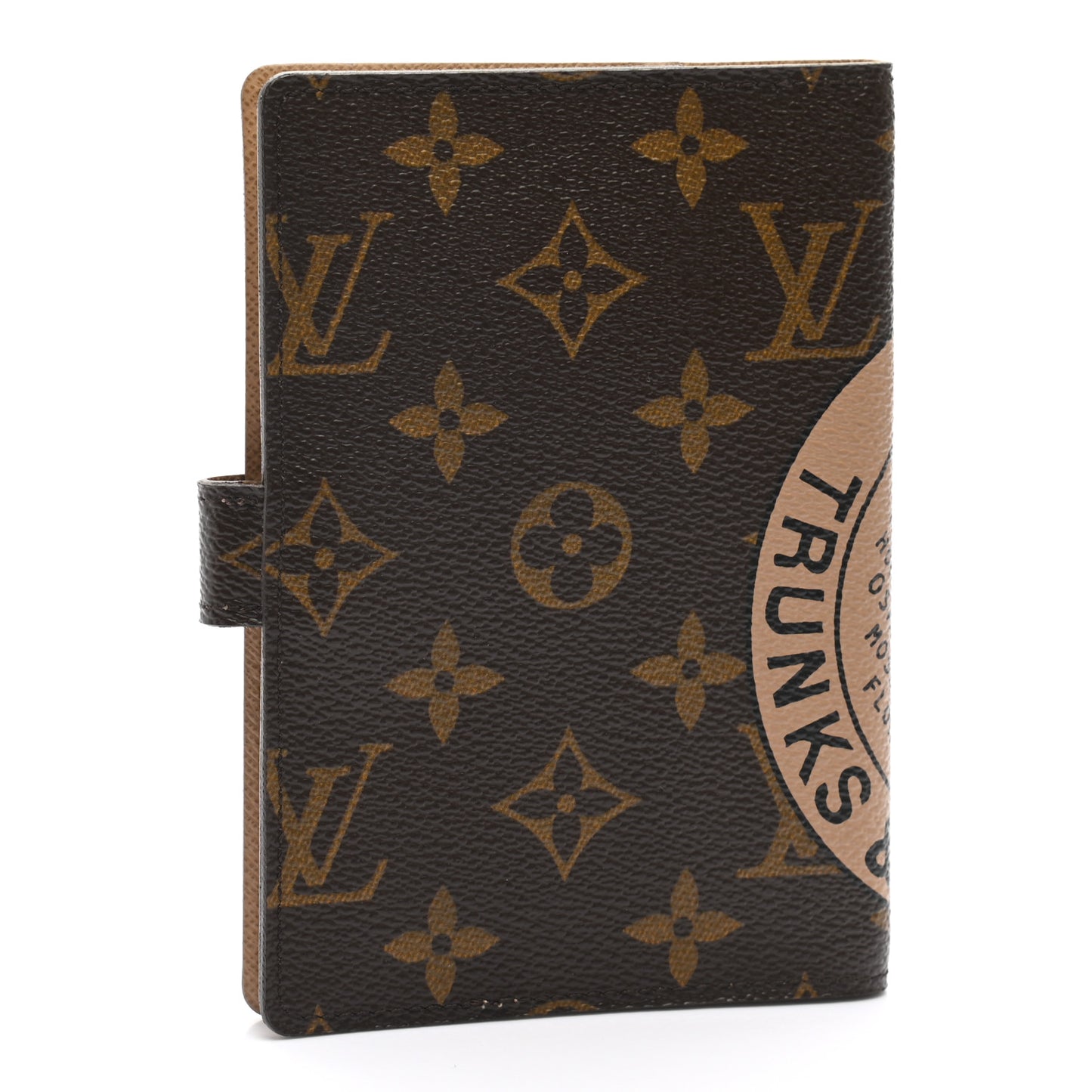 Monogram Complice Trunks and Bags Small Ring Agenda Cover Beige