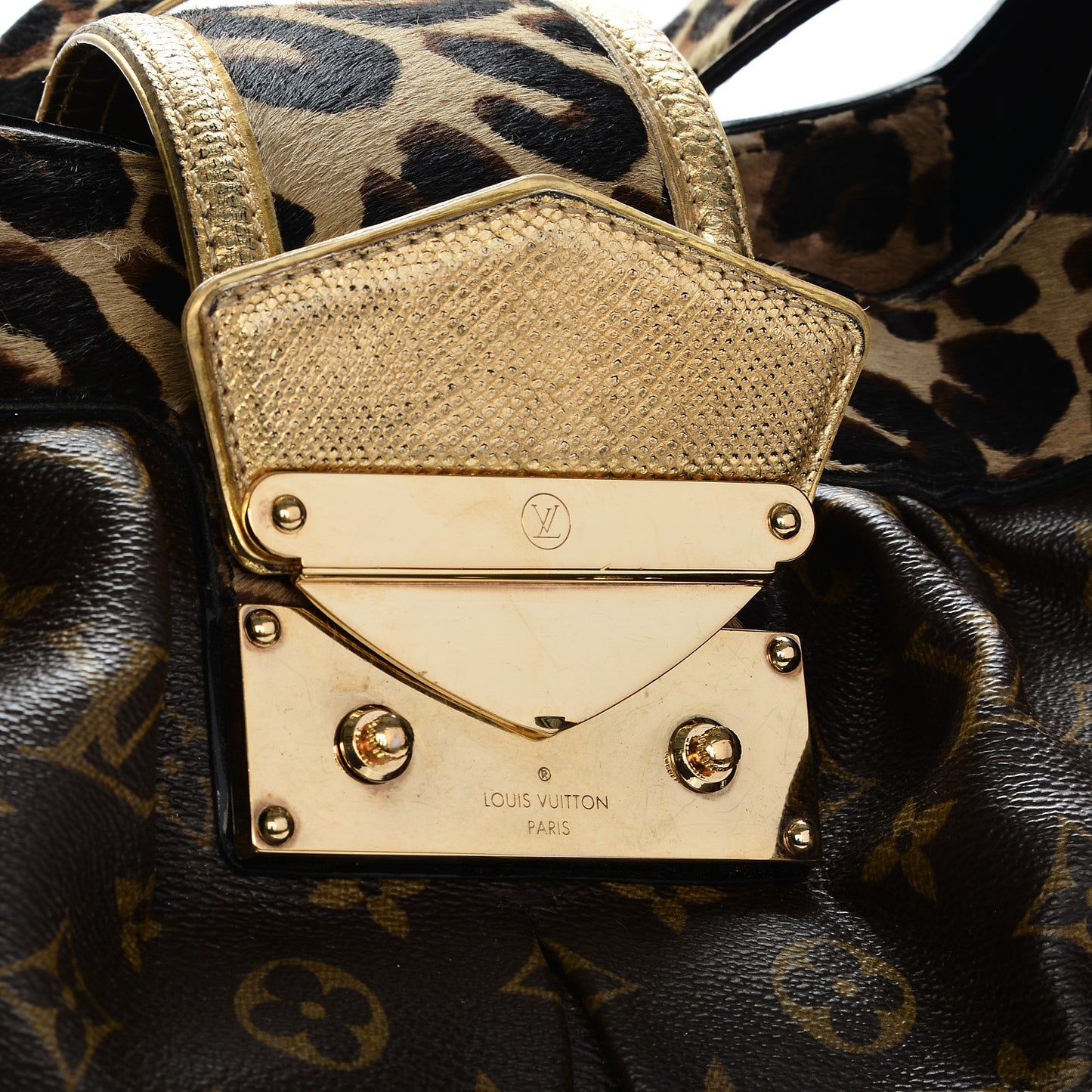 Monogram Leopard Polly