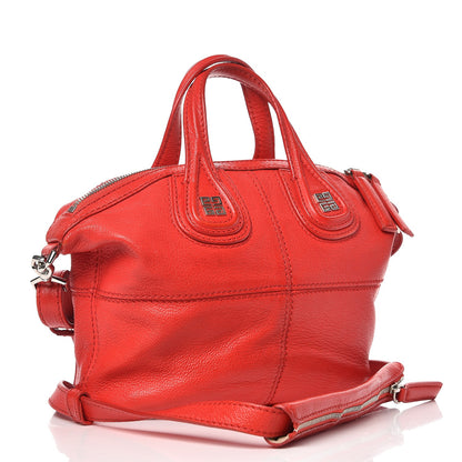 Givenchy Sugar Goatskin Micro Nightingale Red 4 of 9