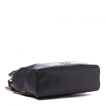 Chanel Caviar CC Shoulder Bag Black 3 of 8