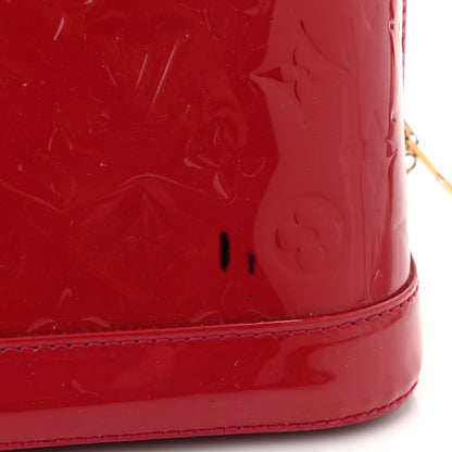 Louis Vuitton Vernis Alma MM Pomme D'Amour 10 of 10