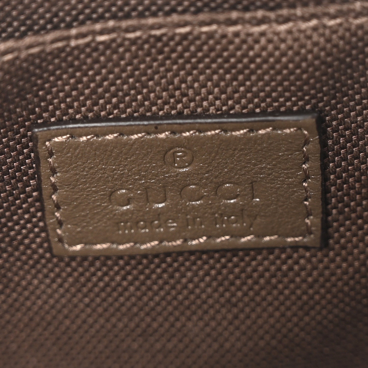 Gucci Sakai Be Green Calfskin Diagonal Stitched Mini Blondie Shoulder Bag Craclet Brown 6 of 10