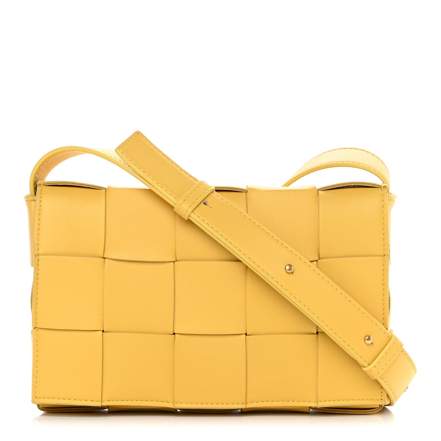 Bottega Veneta Nappa Maxi Intreccio Cassette Bag Buttercup 1 of 10