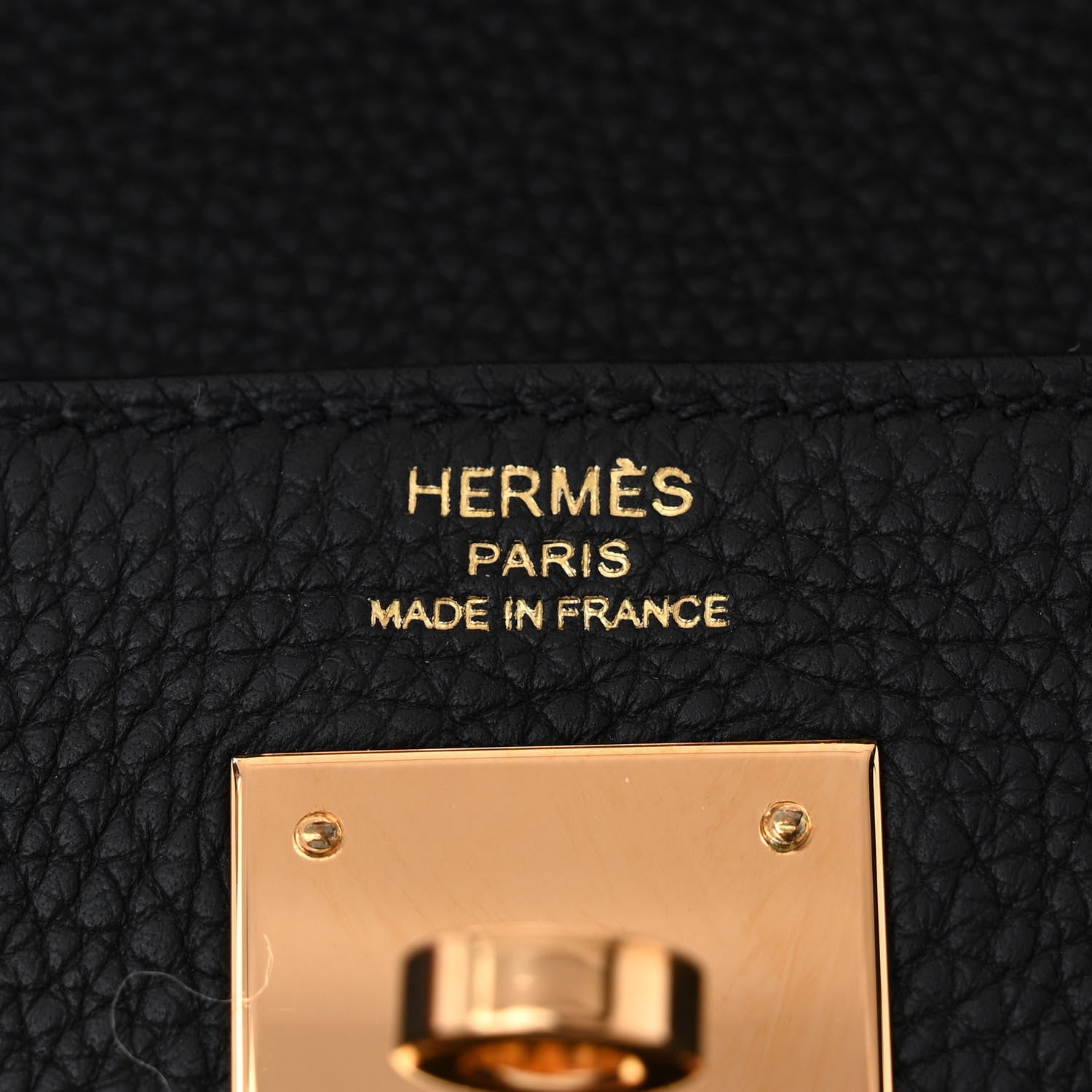 Hermes Togo Kelly Retourne 28 Black 6 of 10