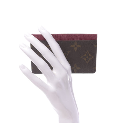 Louis Vuitton Monogram Card Holder Fuchsia 2 of 6