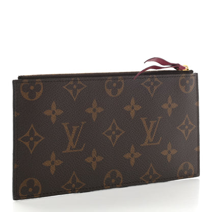 Louis Vuitton Monogram Felicie Chain Wallet Zippered Insert Fuchsia 3 of 6