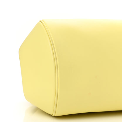 Salvatore Ferragamo Calfskin Frame Satchel Technicolor Yellow 8 of 10