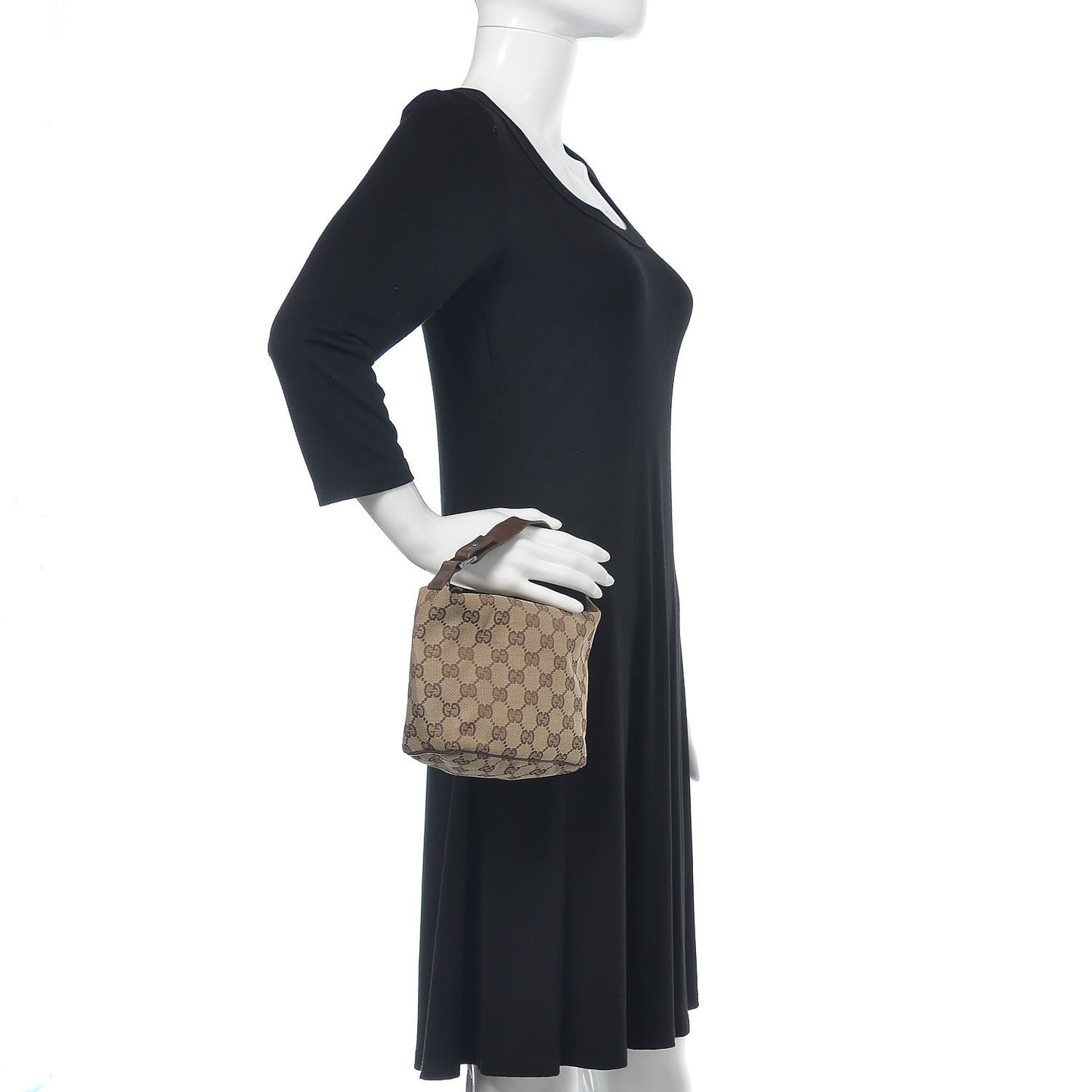 Monogram Mini Hobo Brown