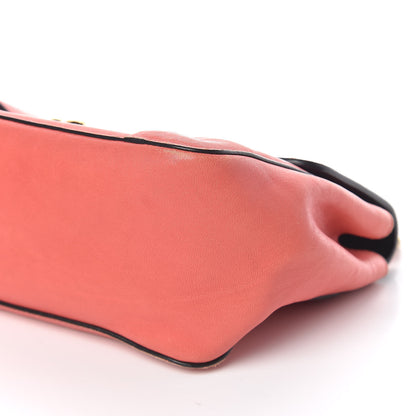 Chloe Goatskin Medium Elsie Shoulder Bag Coral Pop 6 of 16