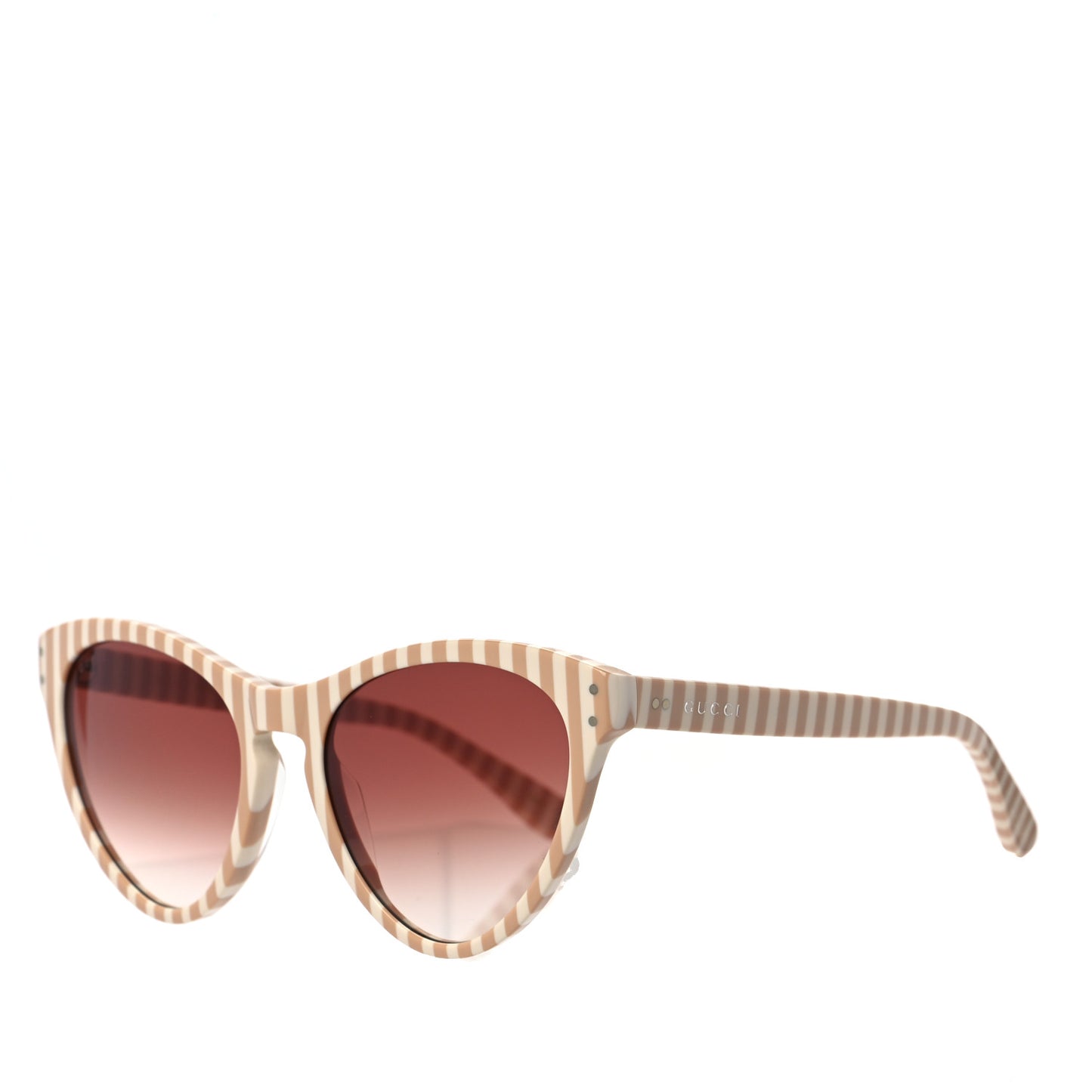Cat Eye GG0569S Sunglasses White Pink