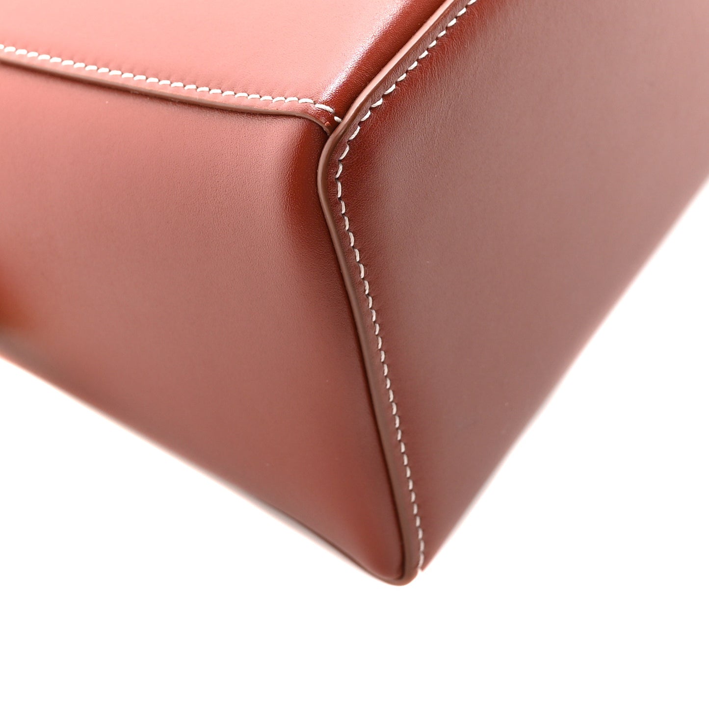 Saddle Calfskin Extra Bag L27 Deep Kummel
