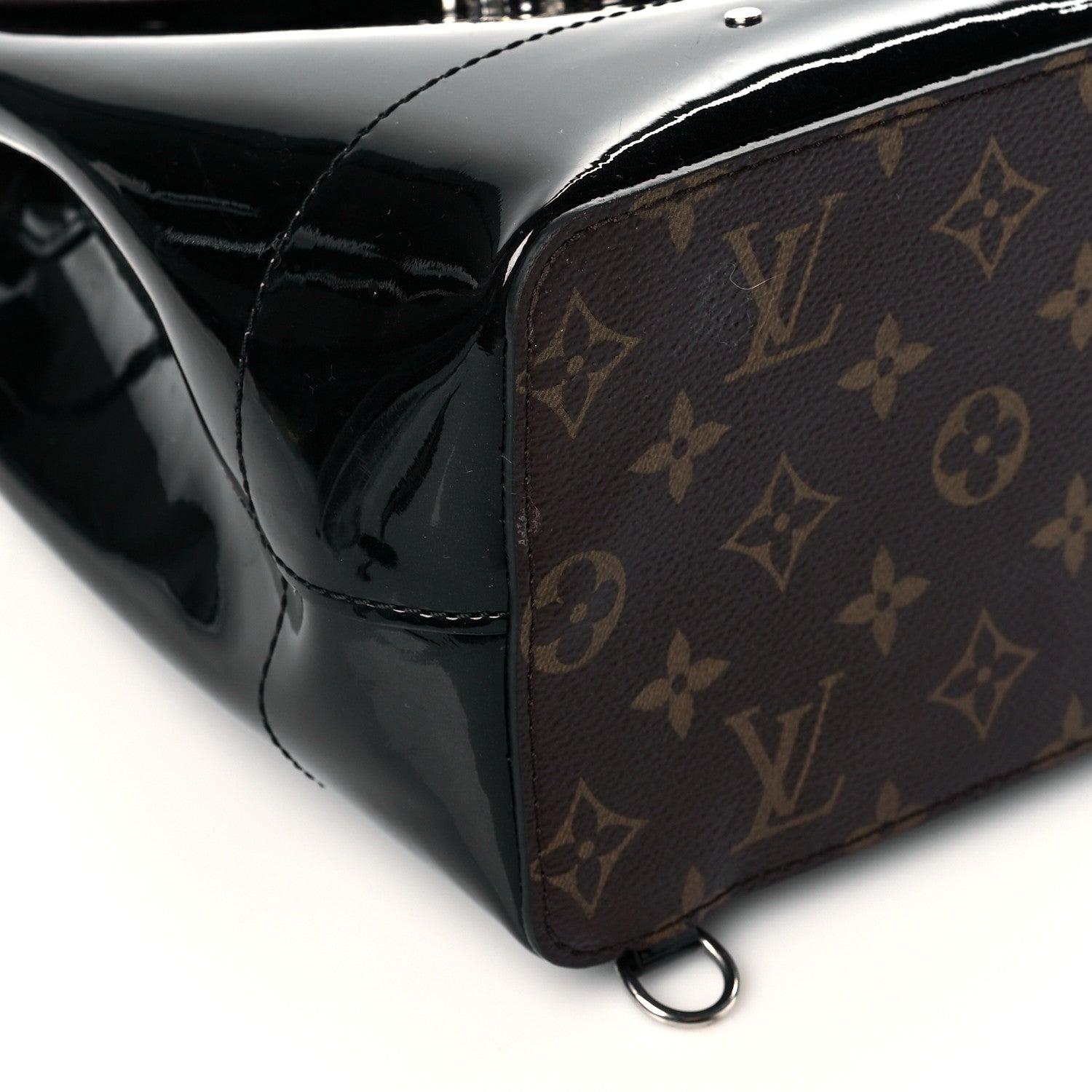 Louis Vuitton Patent Monogram Hot Springs Backpack Black 7 of 8