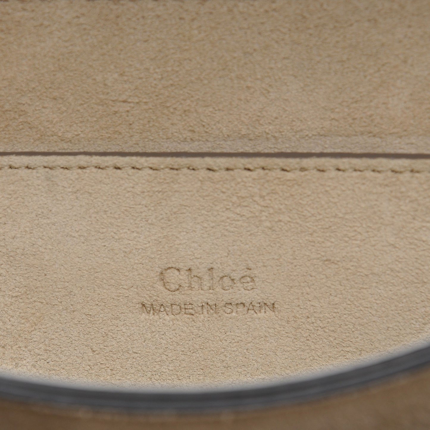 Goatskin Small Faye Shoulder Bag Woody Khaki