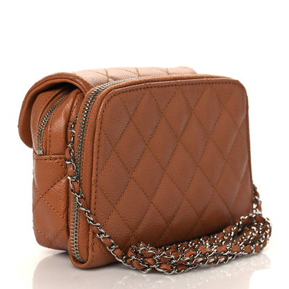 Chanel Caviar Quilted New Mini Flap Brown 3 of 11