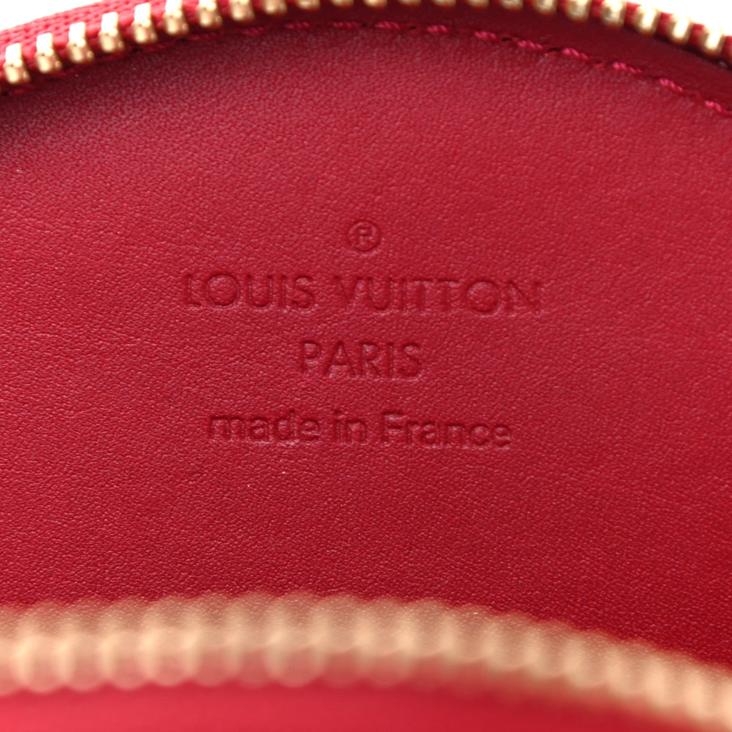 Louis Vuitton Vernis Animania Lapin Bunny Round Coin Purse Pomme D'Amour 6 of 7