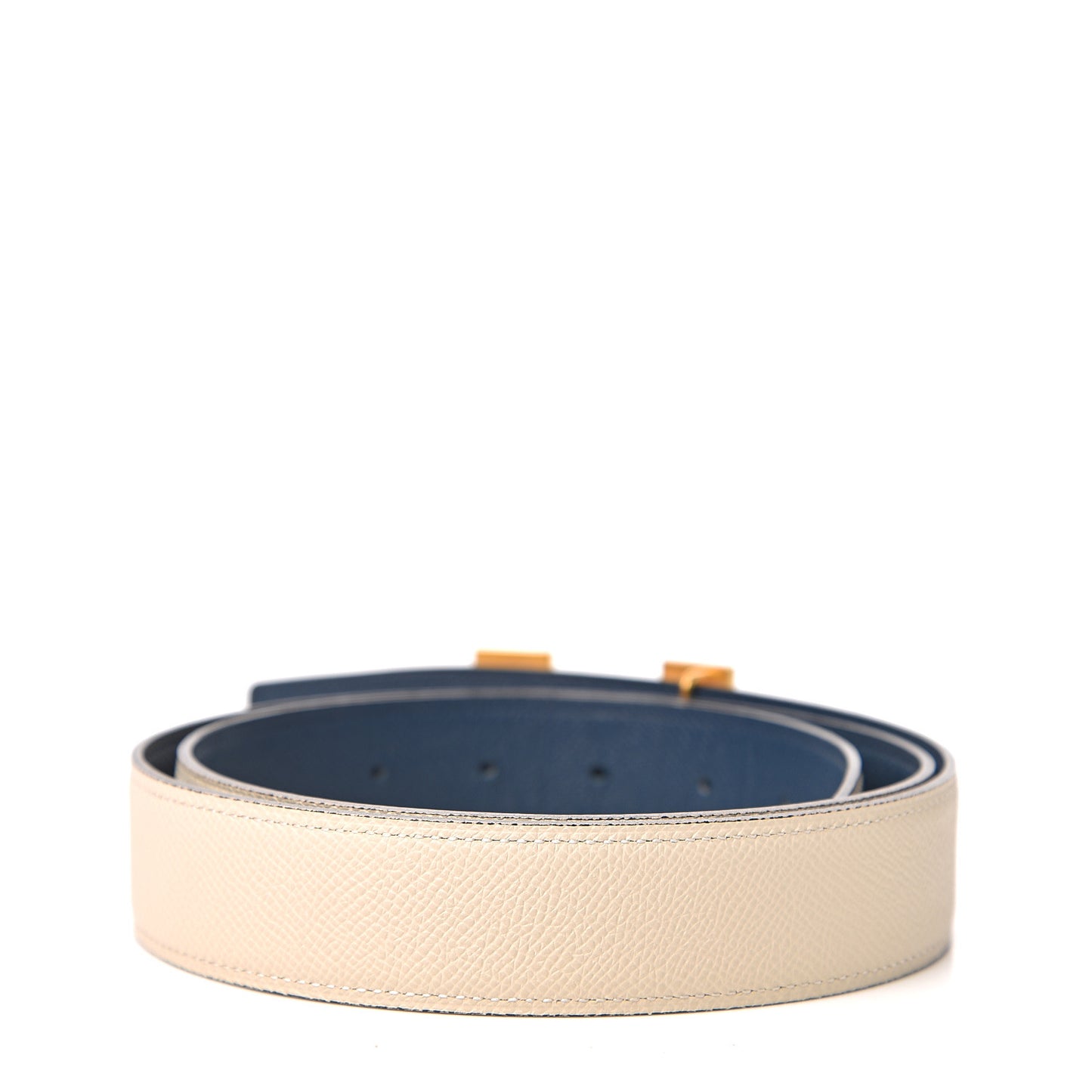 Epsom 32mm H Belt 95 Bleu De Malte Craie