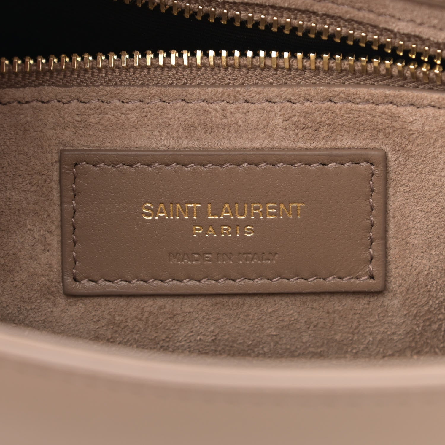 Saint Laurent Smooth Calfskin Le 5 A 7 Hobo Taupe 6 of 10