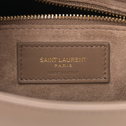 Saint Laurent Smooth Calfskin Le 5 A 7 Hobo Taupe 6 of 10