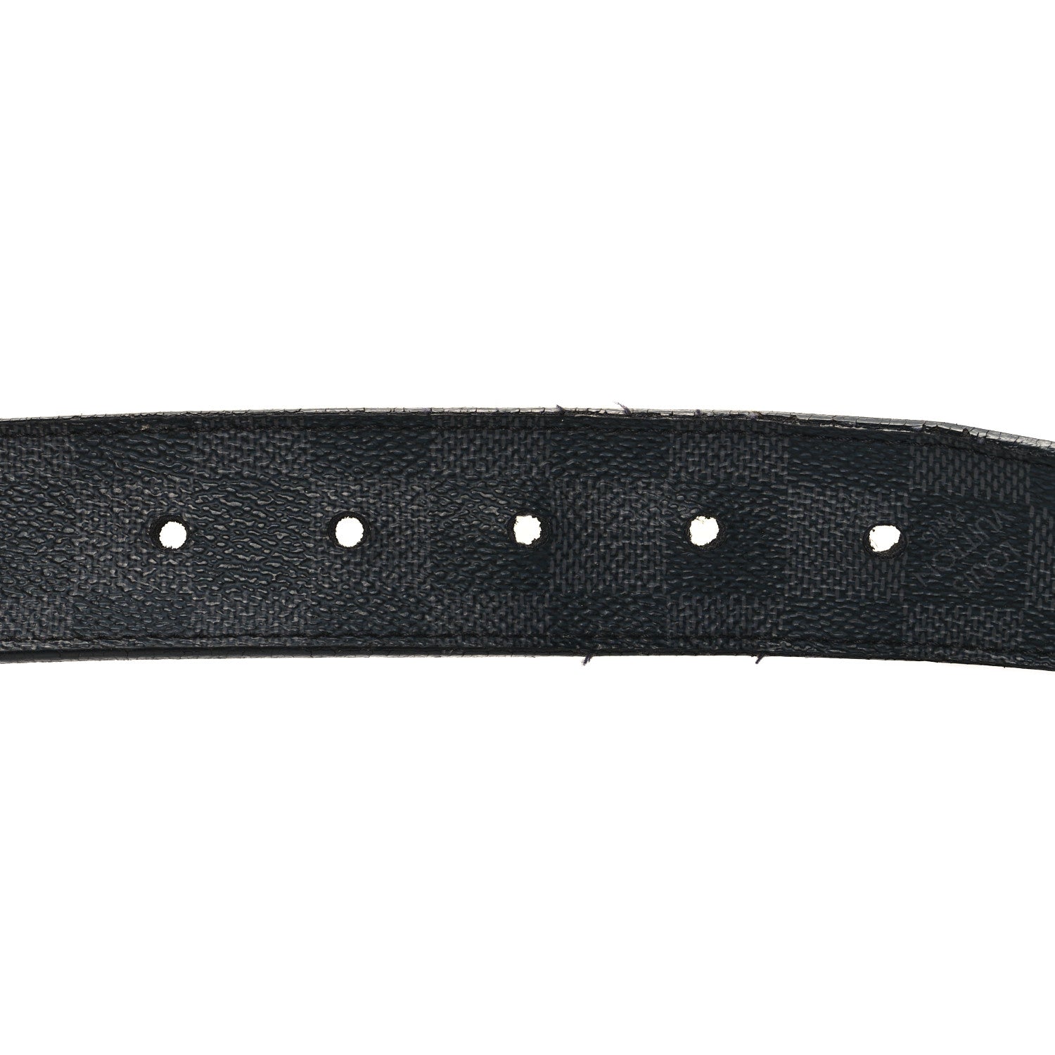 Louis Vuitton Damier Graphite Calfskin Belt 95 38 Black 3 of 7